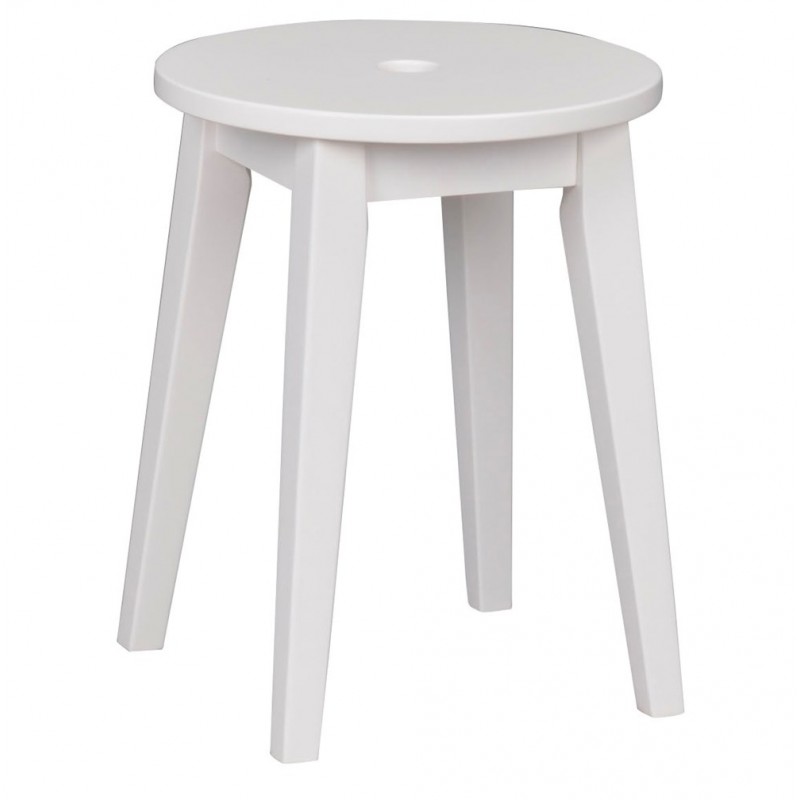 RO Met Stool White